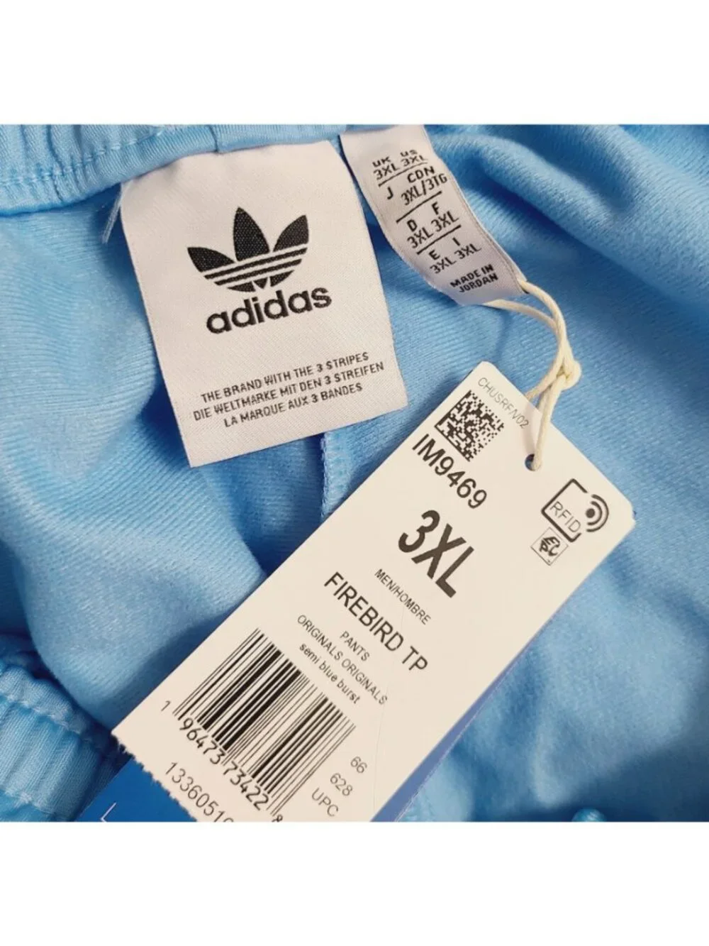 Adidas Originals Firebird Track Pants IM9469 Size 3XL Blue